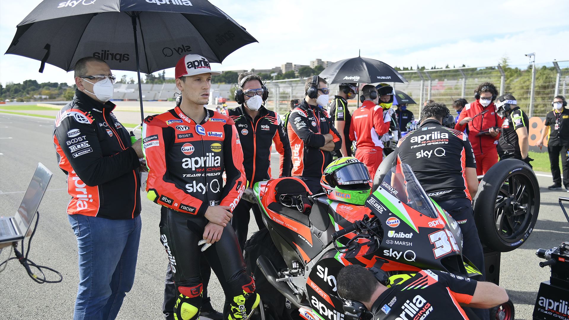Aprilia Racing confirms all their riders