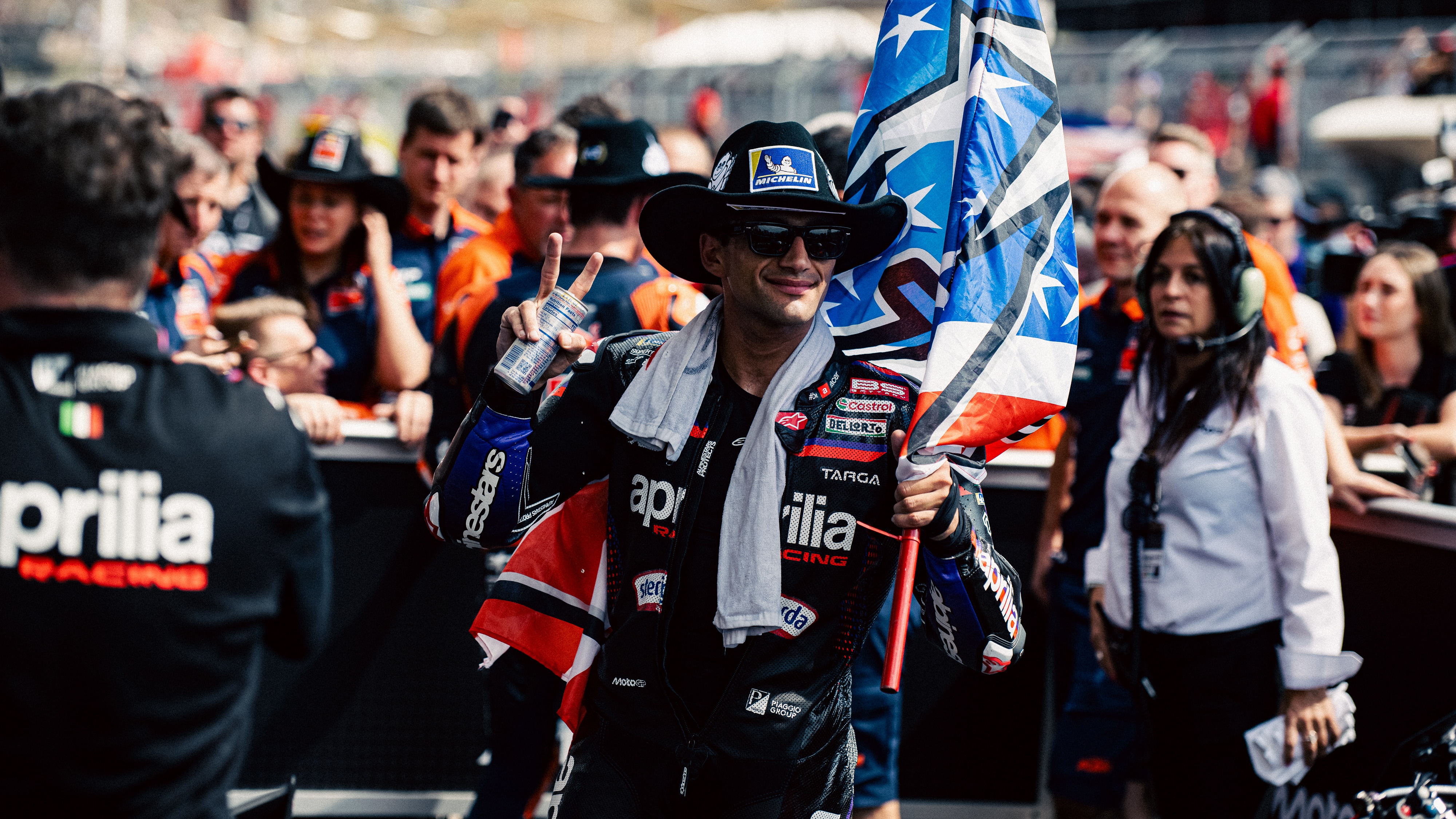 Aprilia Us Racing Aprilia Racing makes history in the USA with another one-two | Aprilia EN