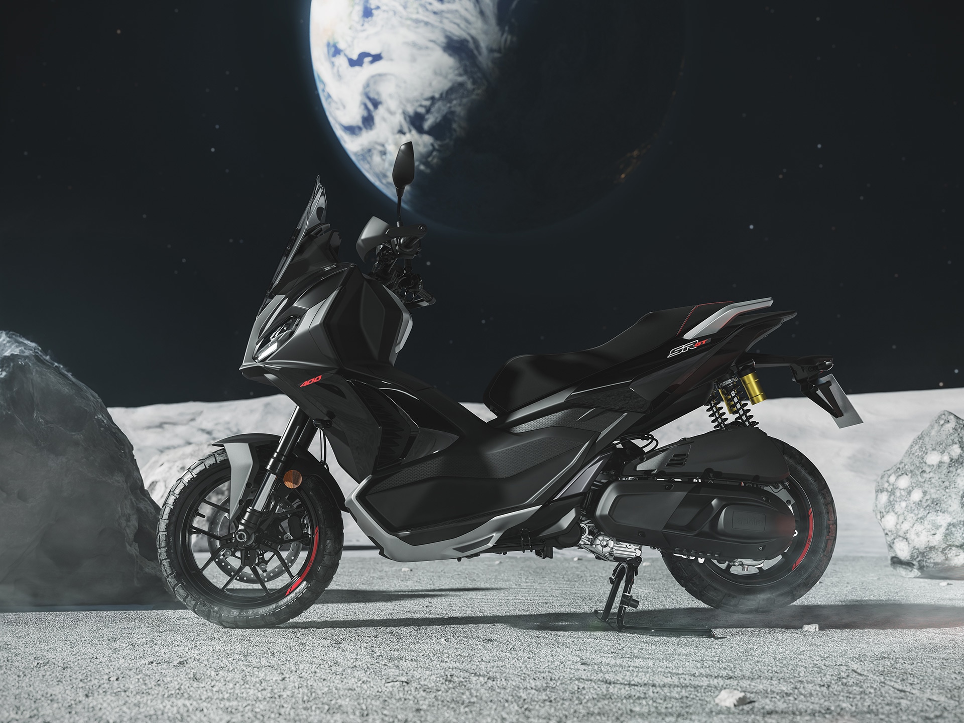 Aprilia SR GT 400 — sfeerbeeld 6